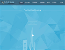 Tablet Screenshot of cloudwala.com